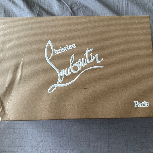 Christian Louboutin Black Tassilo Spike Stud Tassel Leather Loafer - Picture 7 of 8